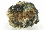 Lazulite Cluster with Siderite and Quartz - Yukon, Canada #283021-1